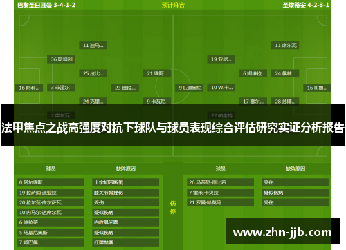 法甲焦点之战高强度对抗下球队与球员表现综合评估研究实证分析报告